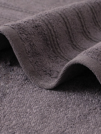 Froté uterák 50 × 100 cm ‒ Camilla tmavosivý