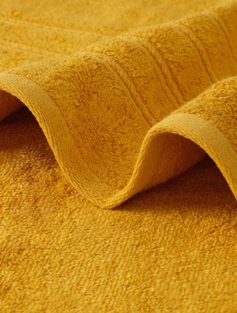 Froté ručník 50 × 100 cm - Camilla hořčicový