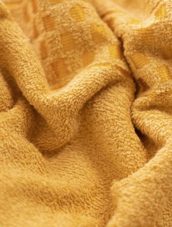 Froté uterák 50 × 100 cm ‒ Paolo horčicový