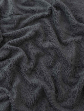 Froté uterák 50 × 100 cm ‒ Bella tmavosivá