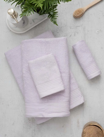 Froté ručník 30 × 50 cm - Bella lila