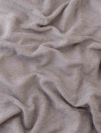 Froté uterák 50 × 100 cm ‒ Bella sivohnedá