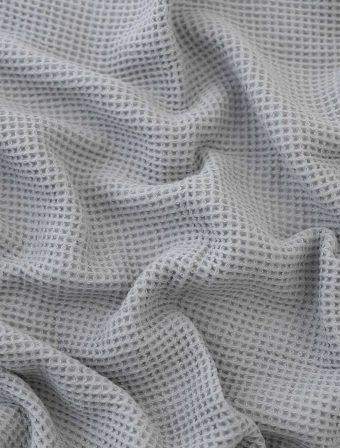 Vaflová osuška 100 × 150 cm ‒ Florencia svetlosivá