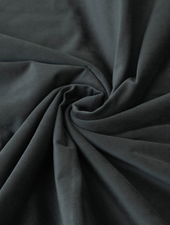 Zatemňovacie závesy Velvet tmavosivá – 140 × 180 cm (2 ks)