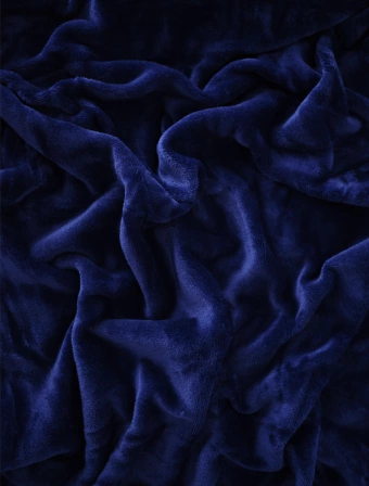 Obliečky mikroplyš Exclusive – Laura tmavo modrá