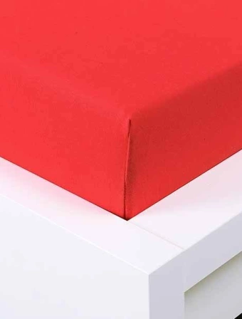 Jersey plachta 90 × 200 cm Exclusive – červená