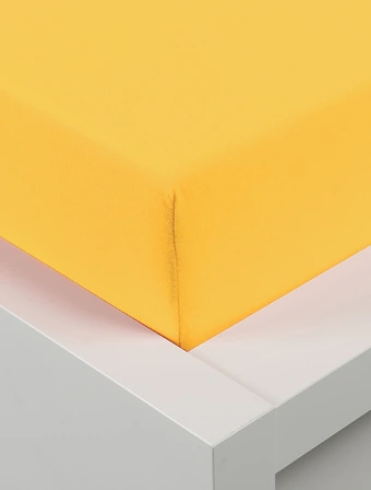 Jersey plachta 90 × 200 cm Exclusive – žltá