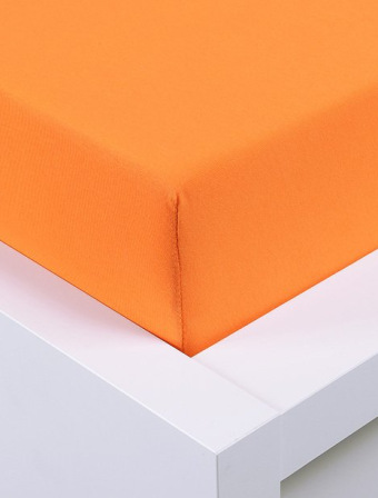 Jersey plachta 180 × 200 cm Exclusive – oranžová