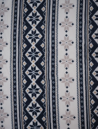 Baránková deka mikroplyš 220 × 200 cm – Winter modré