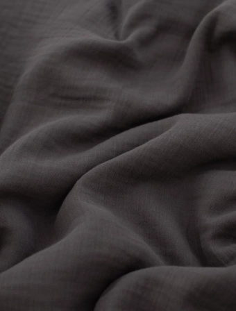Predĺžené mušelínové obliečky – Alexia sivé