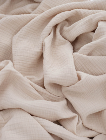Mušelínová obliečka na vankúš 40 × 60 cm – Alexia prírodná