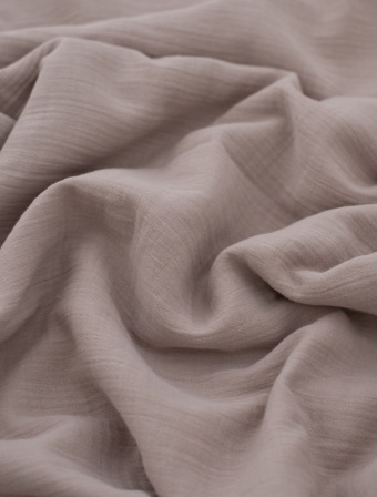 Mušelínová obliečka na vankúš 50 × 70 cm – Alexia cappuccino