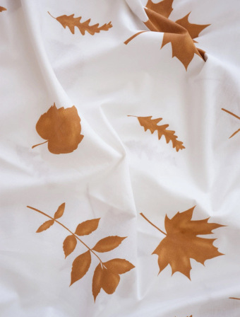 Predĺžené bavlnené obliečky Renforcé – Jeseň