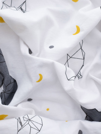 Obliečka Mako jersey 40 × 40 cm – Vlky