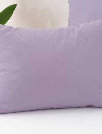 Bavlnená obliečka na vankúš Renforcé 50 × 70 cm – Jasmine fialová