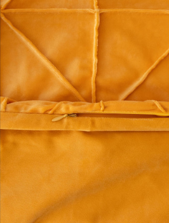 Obliečka na vankúšik mikroplyš 45 × 45 cm - Gama oranžový