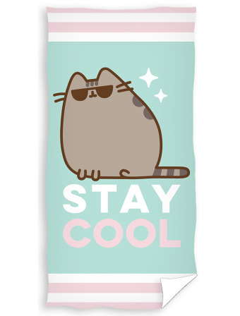 Detská osuška 70 x 140 cm - Mačička Pusheen Stay Cool