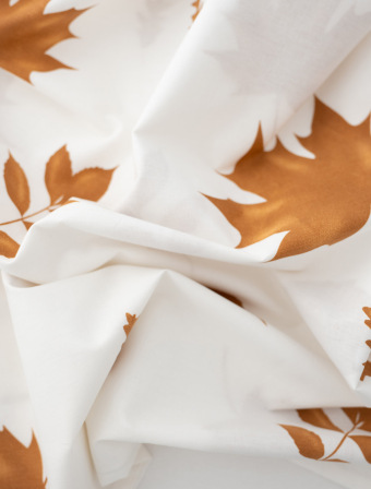 Bavlnená obliečka na vankúš Renforcé 50 × 70 cm – Jeseň