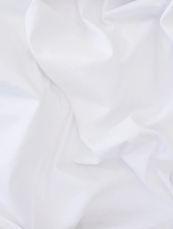 Bavlnené obliečky Renforcé do postieľky – Jasmine biela