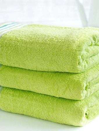 Froté ručník 50 × 100 cm - Dario limetkový