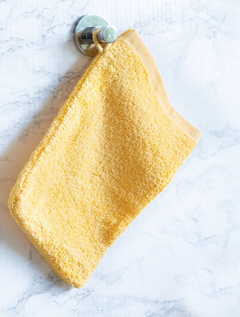 Vrecko na umývanie Classic 15 x 24 cm ‒ žlté