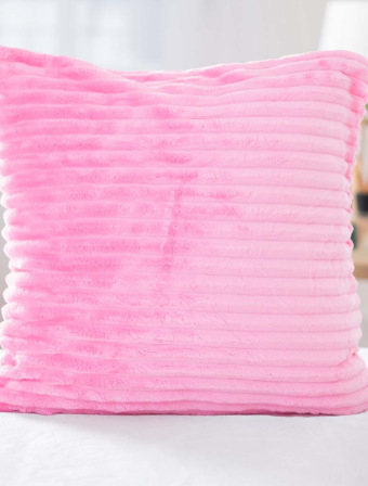 Obliečka na vankúšik mikroplyš 45 × 45 cm - Axel růžový