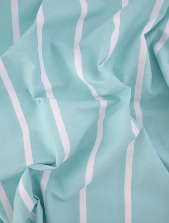 Bavlnené obliečky na 2 postele – Kamala mentolové