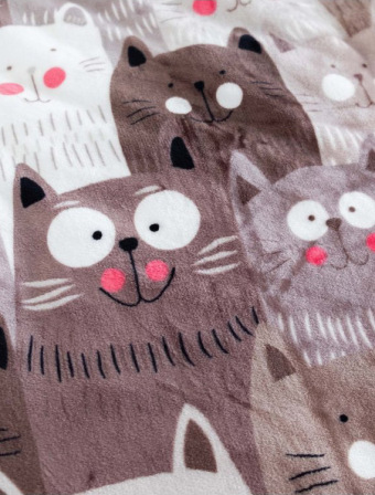 Francúzske obliečky mikroplyš Exclusive – Cats