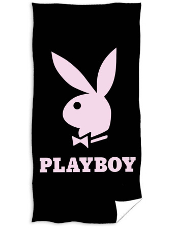 Froté osuška 70 × 140 cm ‒ Playboy Black