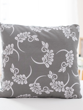 Bavlnená obliečka na vankúšik 40 × 40 cm – Fayola sivé