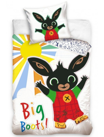 Detské bavlnené obliečky – Zajačik Bing a Dúhové slniečko