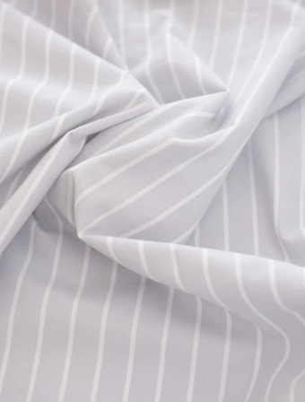 Bavlnená obliečka na vankúš 70 × 90 cm – Aria sivá