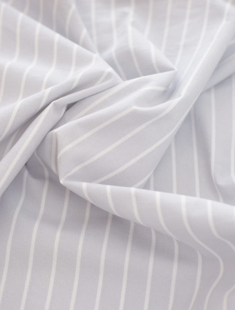Bavlnená obliečka na vankúšik 40 × 40 cm – Aria sivá