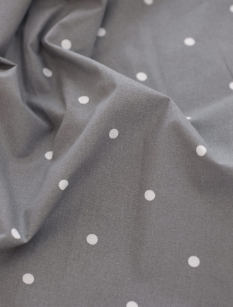 Bavlnená obliečka na vankúšik 40 × 40 cm – Hasana sivé