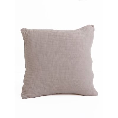 Mušelínová obliečka na vankúš 40 x 40 cm - Alexia cappuccino-  -