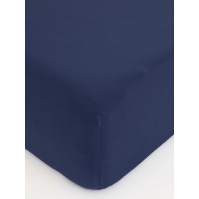 Jersey plachta Classic 220 x 200 cm – tmavo modrá