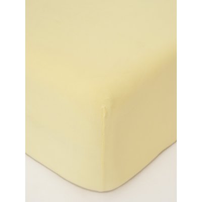 Jersey plachta Classic 140 x 200 cm – pastelovo žltá