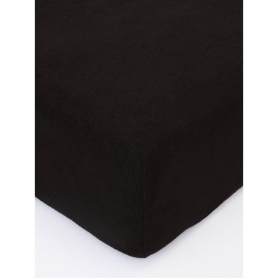 Froté plachta 220 × 200 cm - tmavo hnedá