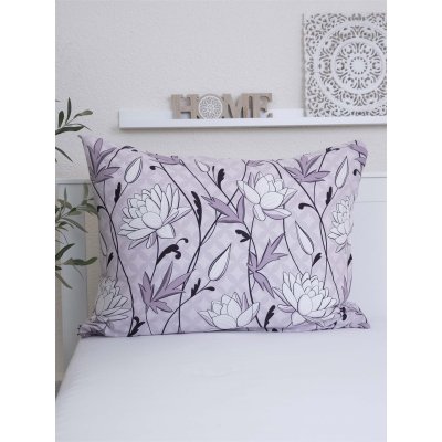 Bavlnená obliečka na vankúš Renforcé 70 x 90 cm - Pivonka-  -