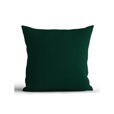 Bavlnená obliečka na vankúš Renforcé 40 × 40 cm - Jasmine tmavozelená-  -