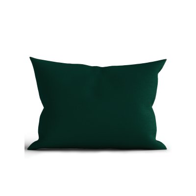 Bavlnená obliečka na vankúš Renforcé 40 × 60 cm - Jasmine tmavozelená-  -