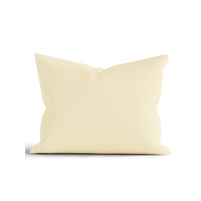 Bavlnená obliečka na vankúš Renforcé 40 × 60 cm - Jasmine pastelovo žltá-  -