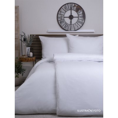 Hotelový povlak na prikrývku 240 x 220 cm - prúžok 2 mm