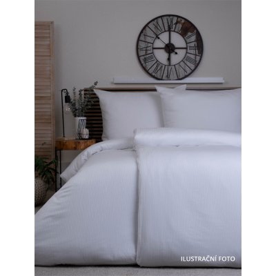 Hotelový povlak na prikrývku 240 x 220 cm - prúžok 4 mm