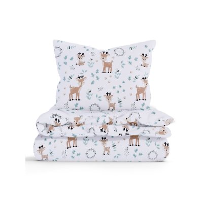 Bavlnené obliečky Renforcé – Bambi - 140 × 200 cm - 70 x 90 cm