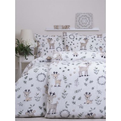 Obliečky mikroplyš Exclusive – Bambi - 140 × 200 cm - 70 x 90 cm