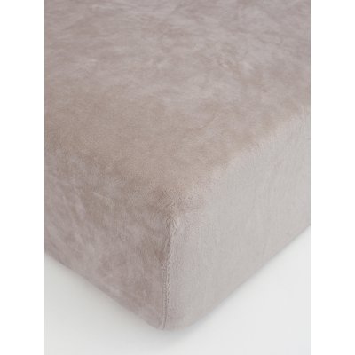 Plachta mikroplyš Deluxe 200 x 200 cm - cappuccino