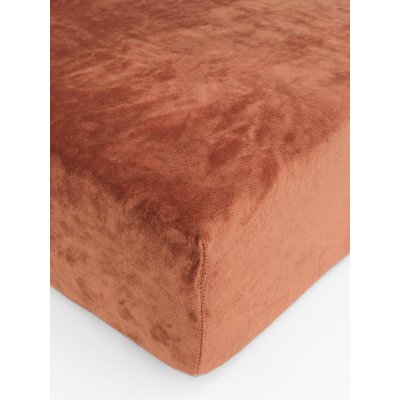 Plachta mikroplyš Deluxe 90 x 200 cm - terakota
