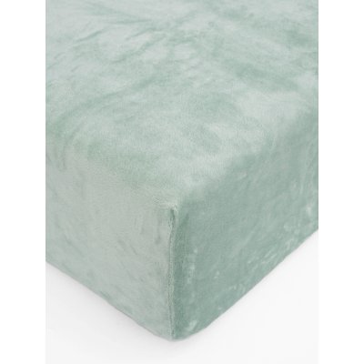 Plachta mikroplyš Deluxe do postieľky 70 x 140 cm - mätové