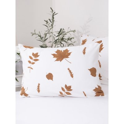 Flanelová obliečka na vankúš 50 x 70 cm - Jeseň-  -